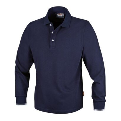 Langarm-Poloshirt Blau BETA 7557BL/XXXL