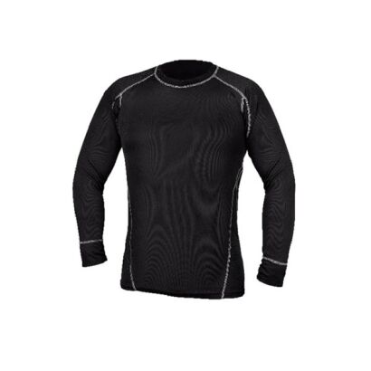 Thermoaktives Langarm-T-Shirt, 100 % Polyester, 130 g/m2, schwarz BETA 7992N/S