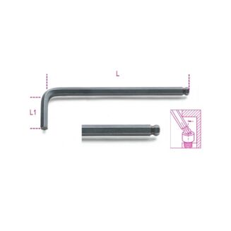 Sechskant-Stiftschlüssel Gebogen BETA 96BP-AS 3/32 - 2