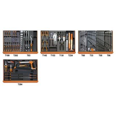 Werkzeugsortiment 104-Teilig BETA 5904VU/2T