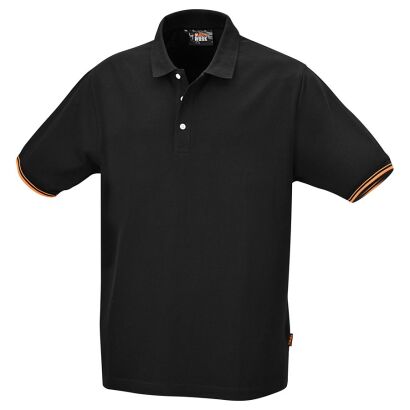 Polo-Shirt 3 Knöpfen Schwarz BETA 7547N/XL