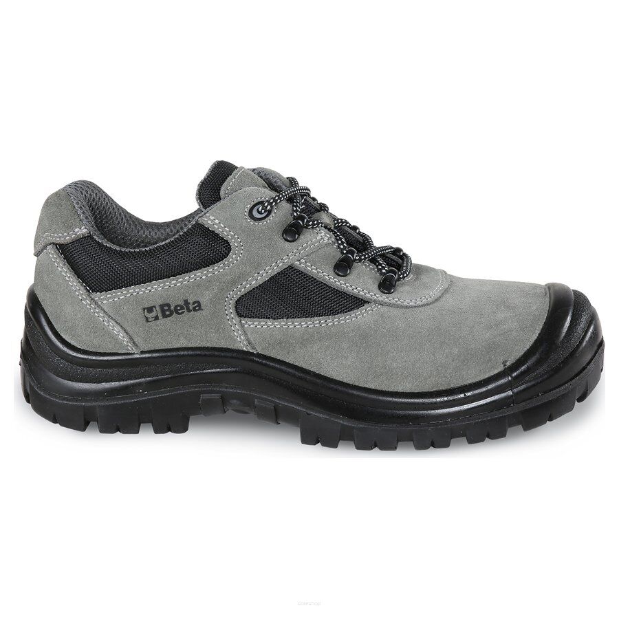 Sicherheitshalbschuhe aus Wildleder mit Nyloneinsätzen, mit Polyurethan-Zehenkappe, Größe 48 BETA 7248GK/48