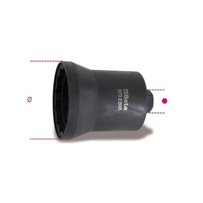 Schlagaufsatz für Radmuttern BETA 970EB/110