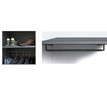 Einlegeboden + Kleiderstange BETA C55 A1/RB42