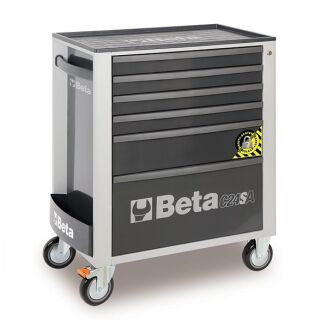 Werkzeugwagen mit 6 Schubladen und Kippschutzsystem BETA C24SA/6-O - 2