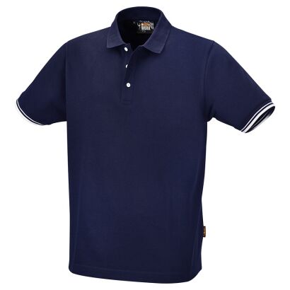 Polo-Shirt 3 Knöpfen Blau BETA 7547BL/XXXL