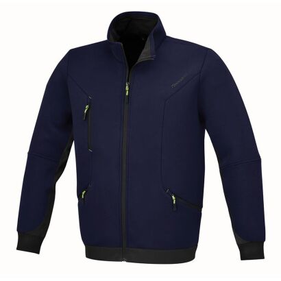 Sweatshirt mit Taschen, Reißverschluss, blau BETA 7634B/XXXL