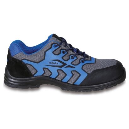 S1P-Sicherheitshalbschuhe aus Wildleder mit atmungsaktivem Netzgewebe und abriebfester Zehenkappe BETA 7217FB/40