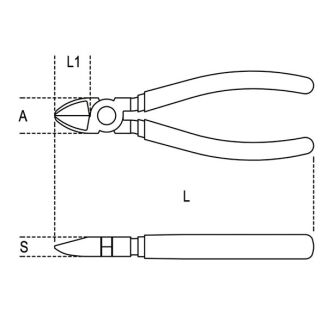 Diagonalseitenschneider BETA 1082BA/160 - 2