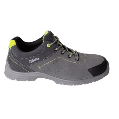Sicherheitshalbschuhe aus perforiertem Wildleder S1P SRC BETA 7212FG/48