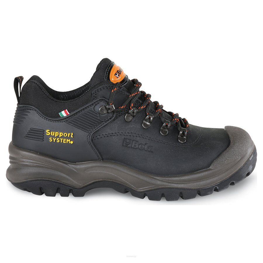 Sicherheitshalbschuhe aus wasserabweisendem Nubukleder 7293HN/41