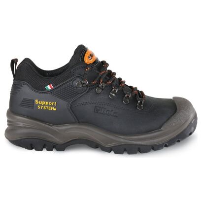 Sicherheitshalbschuhe aus wasserabweisendem Nubukleder 7293HN/41