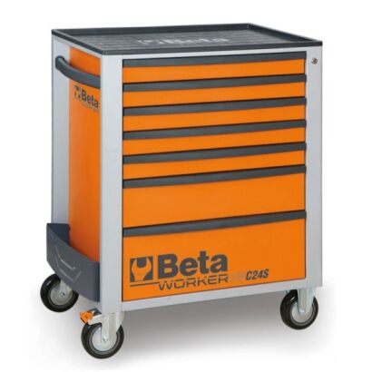 Werkzeugwagen mit 309 Werkzeugen BETA WORKER BW2400S/O7/E-M