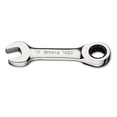 Kurze Ring-Maulschlüssel + Knarre BETA 142C/19