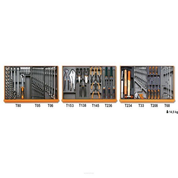Werkzeugsortiment 98-Teilig BETA 5904VI/1T