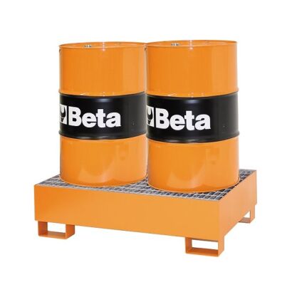 Stahlpodest zur Lagerung von 2 Fässern à 200 Liter BETA 1889