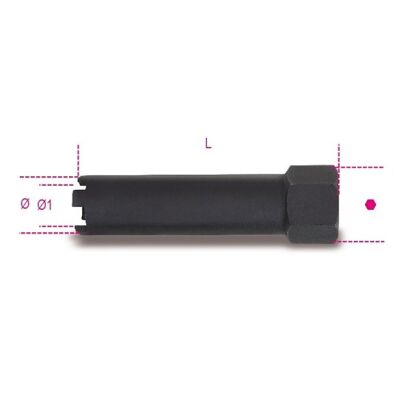 Steckschlüssel für Nutmuttern BETA 960G
