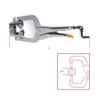 Gripzangen Gelenkige Klemmback.  BETA 1067/380 - 2