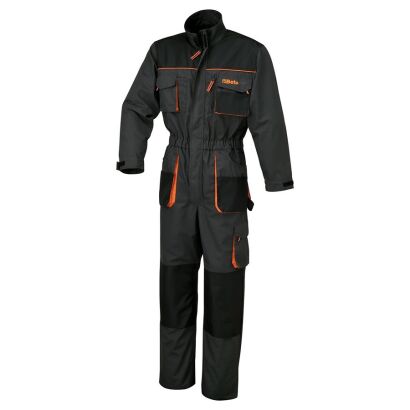 Arbeitsanzug EASY LIGHT aus T/C-Material, 180 g/m2, mit Oxford-Einsätzen, grau BETA 7865E/XXXXL