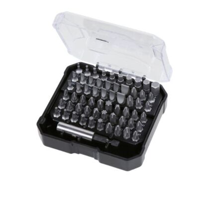 Set mit 60 Schraubendreherbits und Schnellspannhalter in der Box BETA WORKER BW 861/C61
