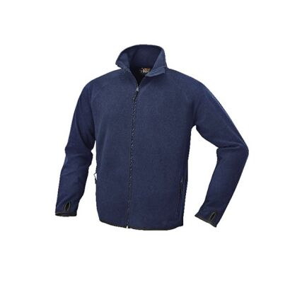 Sweatshirt aus dünnem Fleece, mit Reißverschluss BETA 7636BL/XS