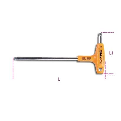 Steckgriff Außenviekant 1/4'' BETA 900T/44