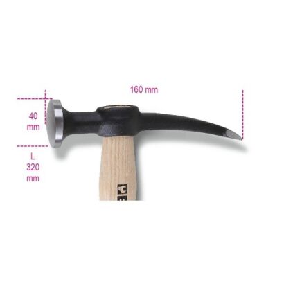Planierhammer Runder Gewölbter Kopf BETA 1345