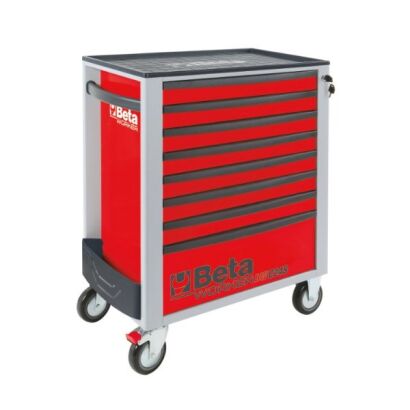 Werkzeugwagen mit 8 Schubladen,  mit Werkzeugsatz, 398 Teile BETA WORKER BW2400S/R8/E-L