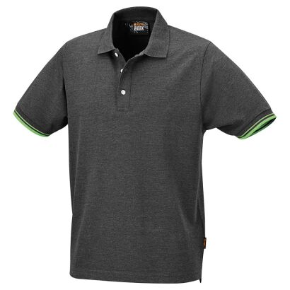 Polo-Shirt 3 Knöpfen Grau BETA 7547G/M