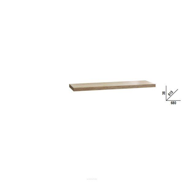 Arbeitsplatte BETA C45PRO 2.0 PWE/1-0,7MT