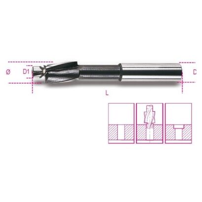 Senkersaft mit Führungsstift BETA 421/12