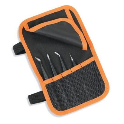 Set mit 4 ESD-Pinzette, säurebeständig, nicht magnetisch BETA 999ESD/B4
