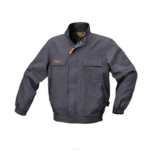 Arbeitsjacke, 100 % Baumwolle, 260 g/m², stahlgrau BETA 7939P/XS