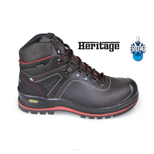 Schnür-Stiefel Gefettet. Leder BETA 7294HMC/48