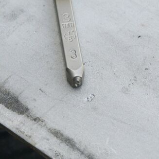 Prägestempel mit Zahlen BETA 33NR/3 - 4