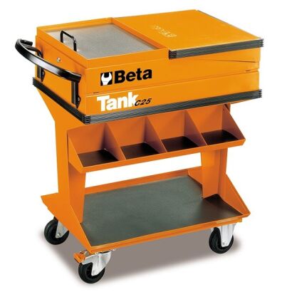 Werkzeugwagen Tank mit Bord Leer BETA C25